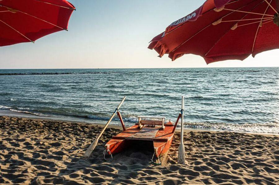 Ostia beach